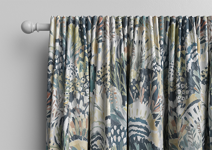 Maggie, Teal - Made to Measure Curtains - Image 10